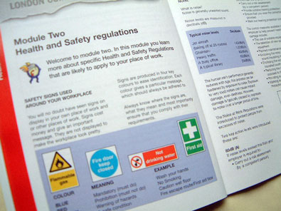 certficate in health and safety